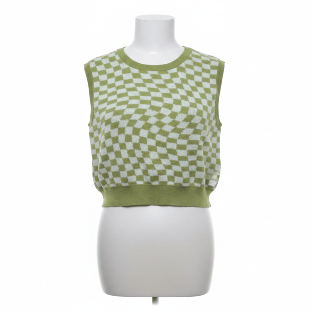 Soft Knit Sweater Vest Womens Small Sleeveless V-Neck Casual Layering Piece